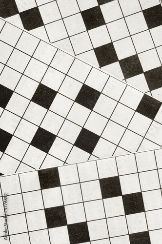 Crossword puzzle background