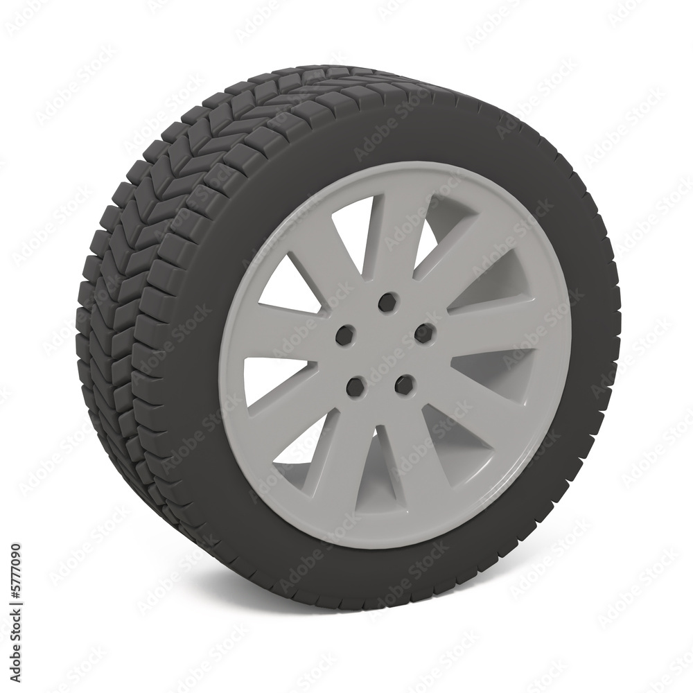 Obraz premium Car wheel