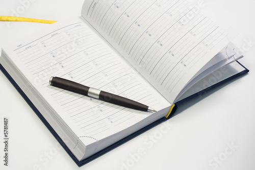 Wallpaper Mural notebook and pen Torontodigital.ca