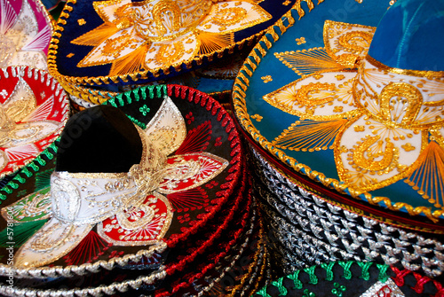 Stack of Mexican Sombreros