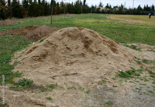 Cuadro en lienzo Tas de sable