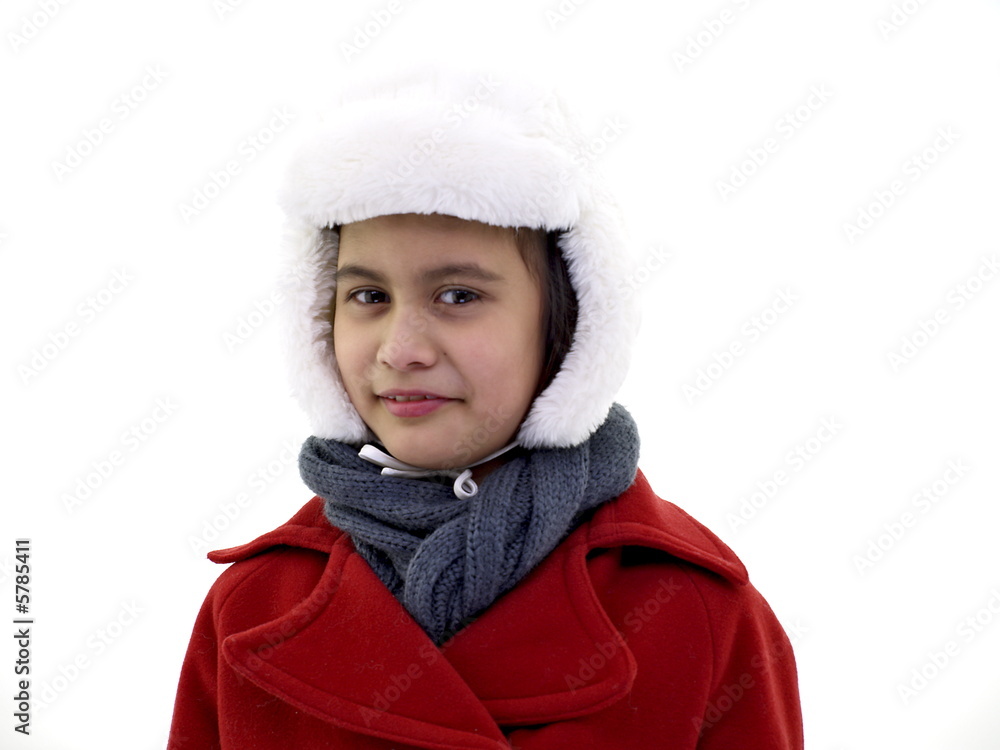 mädchen im winterkleidung mädchen im winterkleidung