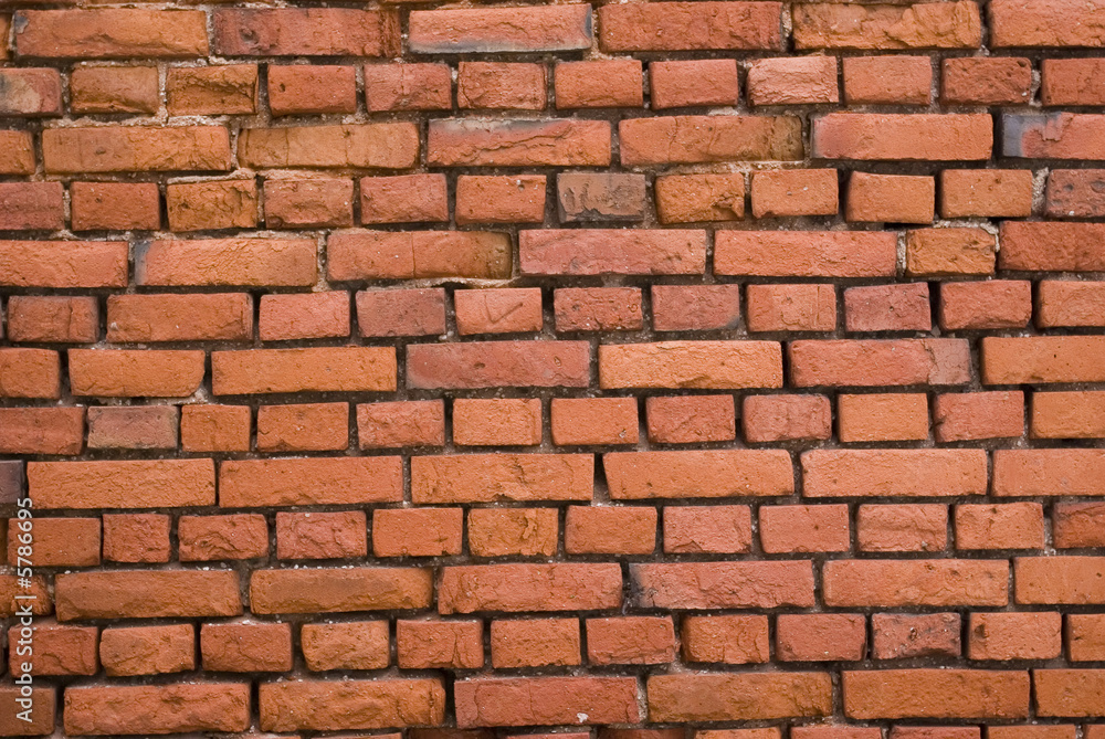 Brick wall. An old bricklaying (the beginning of XX century) Brick wall. An old bricklaying (the beginning of XX century)