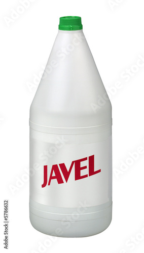 bouteille d'eau de Javel