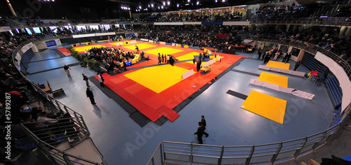 Salle de judo photo