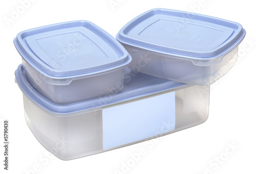 boites plastiques pour la conservation des aliments