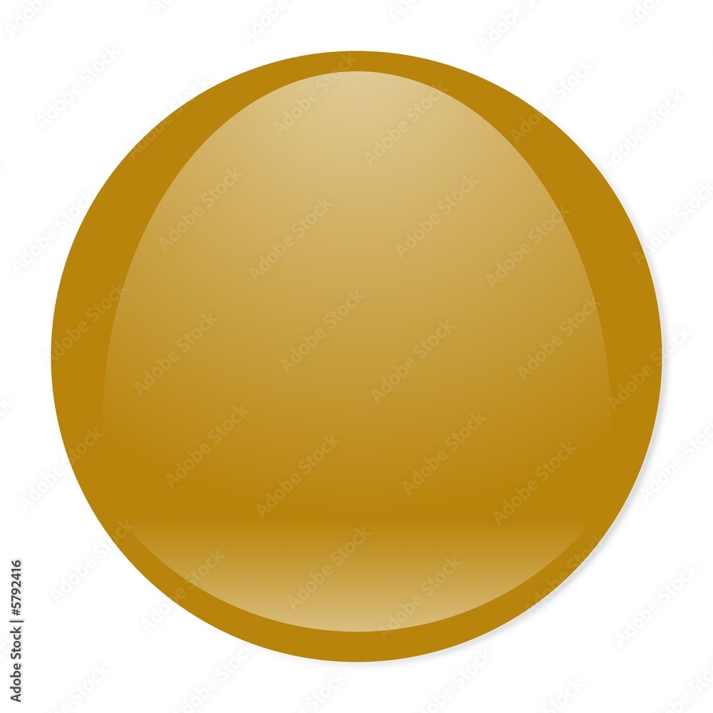 gold aqua button