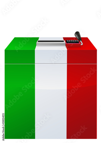 Urne d'élection italienne