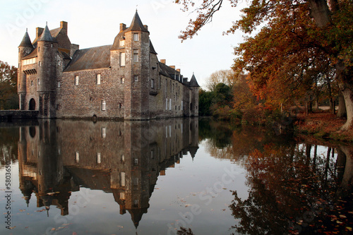 château de brocéliande photo