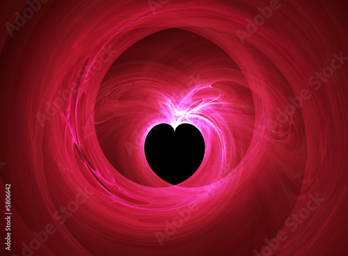 Beautiful Heart Fractal
