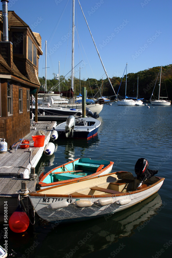 Fototapeta premium Woodholes, Massachusetts..