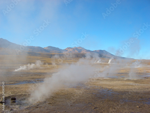 Geysirfeld von Tatio, Altiplano, Chile, Südamerika