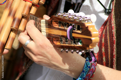 Charango and Pan Pipes photo