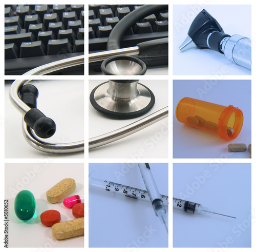 Medical Collage 3x3
