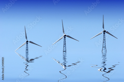Wind turbines for alternative energy