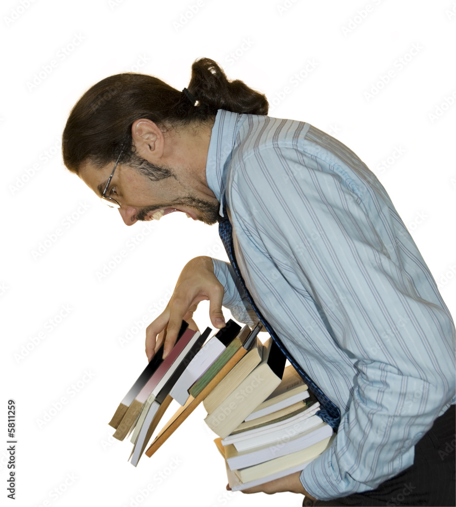 Obraz premium Bookworm