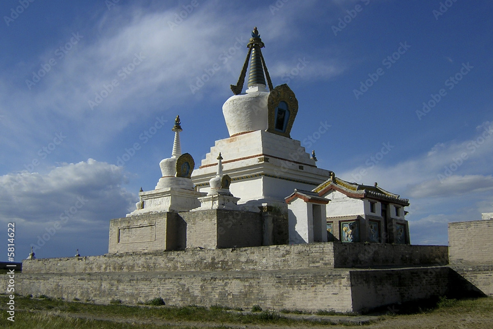 Monastère en Mongolie