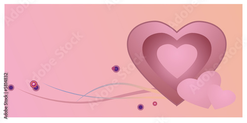 composicion de corazones de san valentin