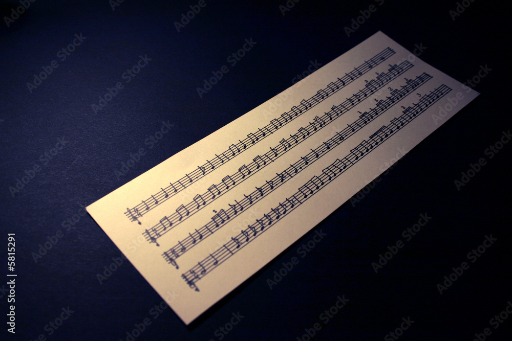 Fototapeta premium music notation #10