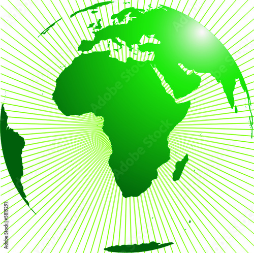 planète terre verte