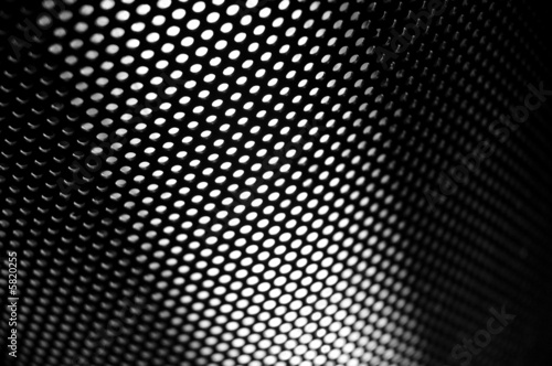 A black and white photo of modern dots texture