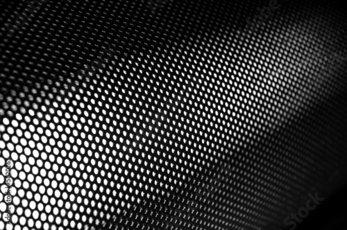 A black and white photo of modern dots texture