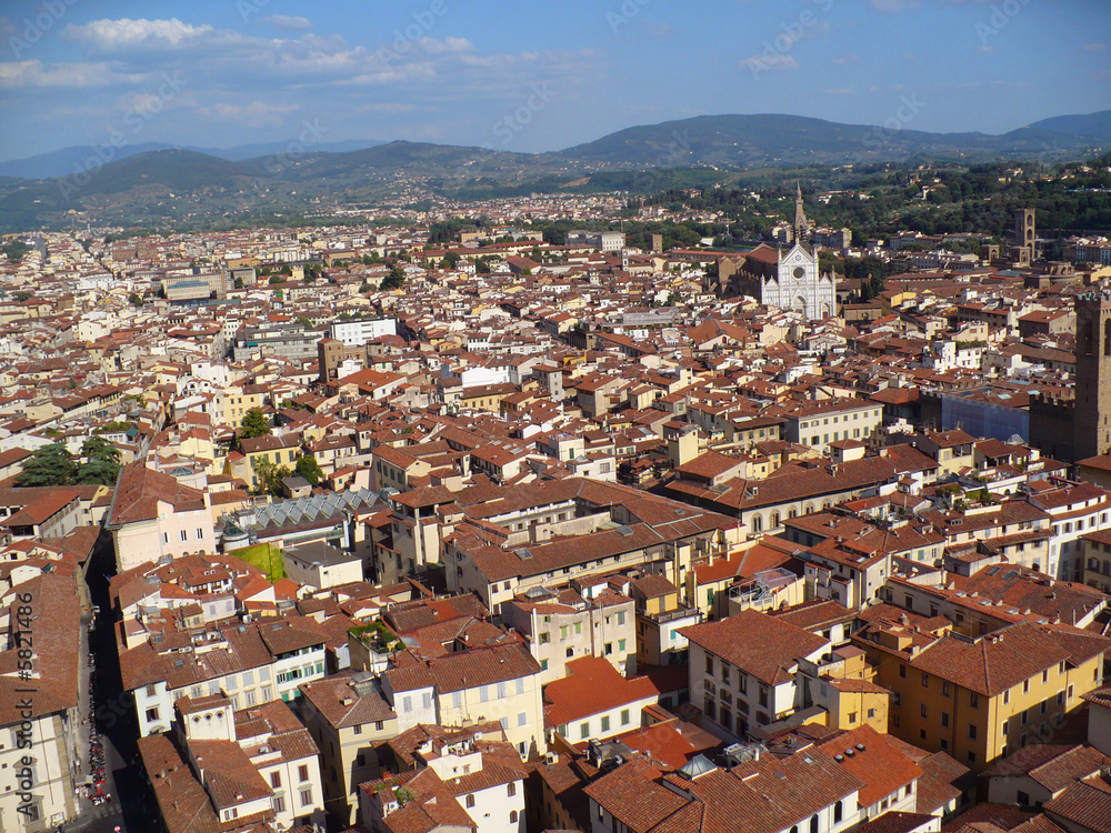 Obraz premium Overview of Florence