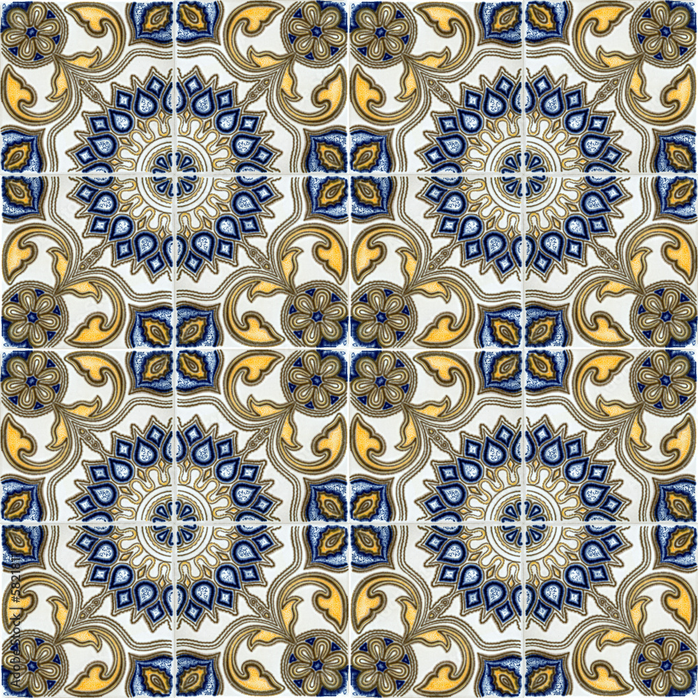 ceramic tiles seameless pattern