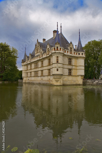 chateau d'Azay-le-Rideau , france, touraine
