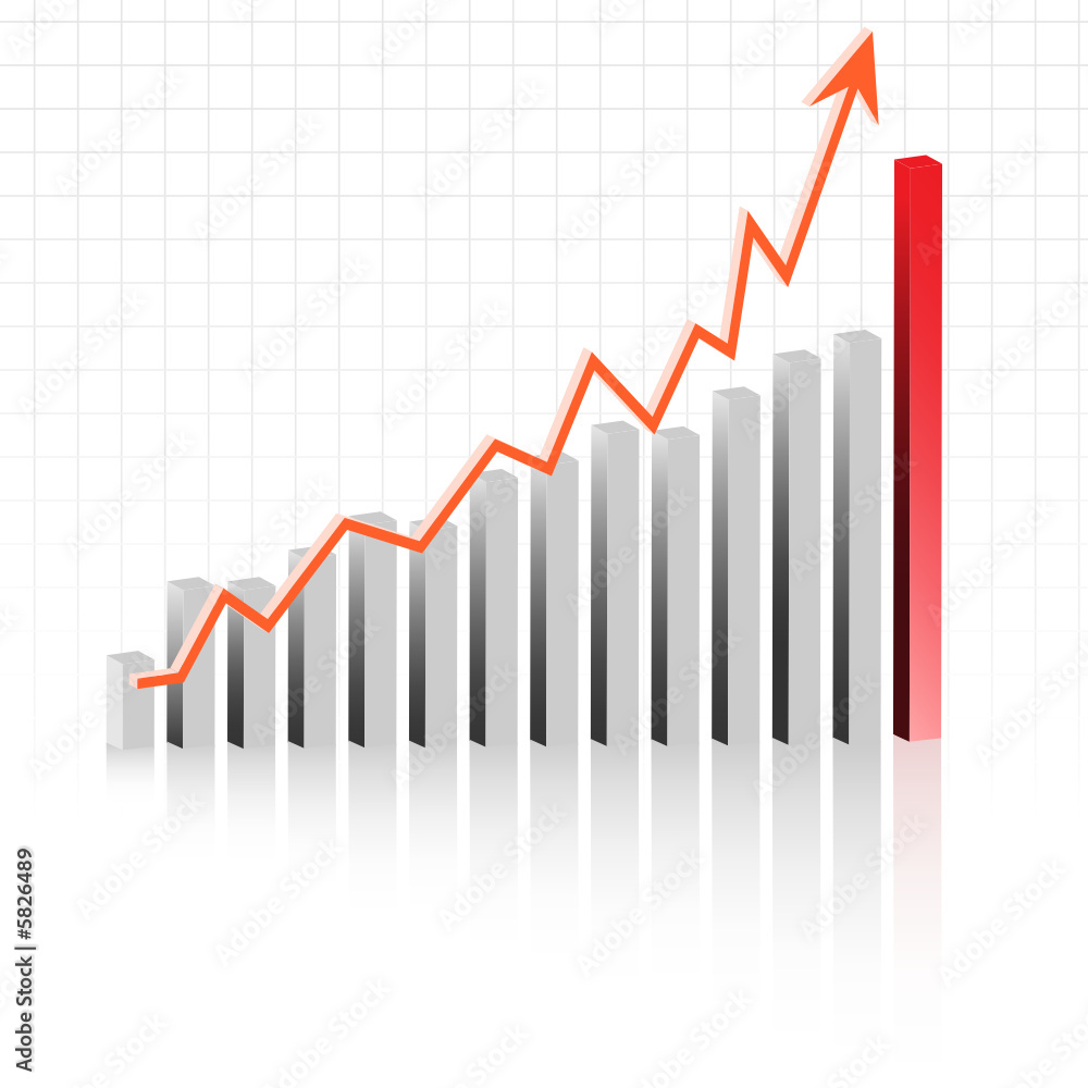 Profit in business graph Profit in business graph