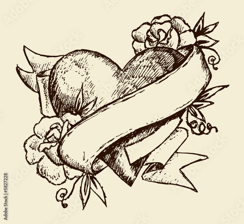tatouage coeur