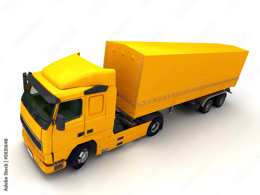 Naklejka premium transcamion 4