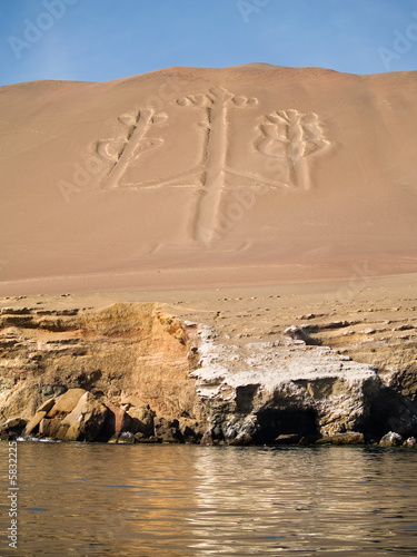 Candelabrum in Paracas national park