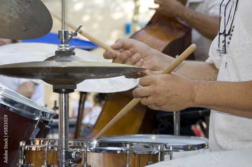 Photography Percussion : batteur jazz