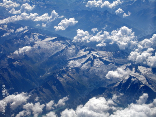 Alps from Sky