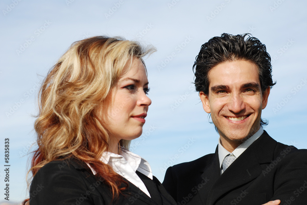 portrait of a confident and successful business team portrait of a confident and successful business team