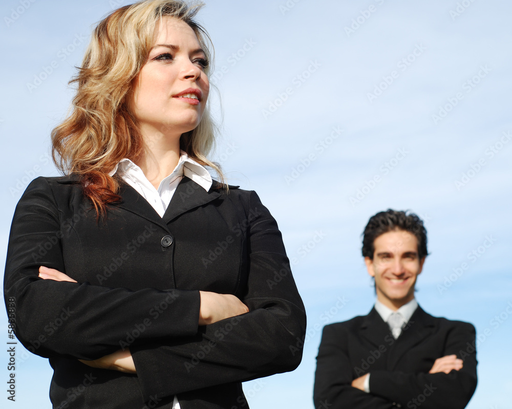 portrait of a confident and successful business team portrait of a confident and successful business team