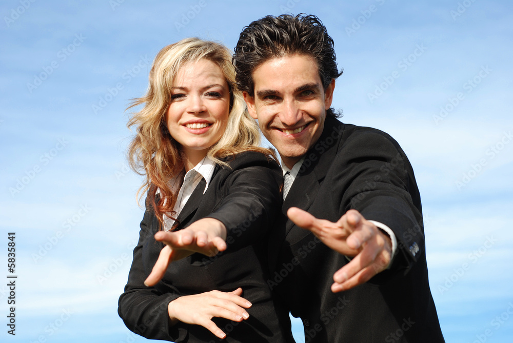 portrait of a confident and successful business team portrait of a confident and successful business team