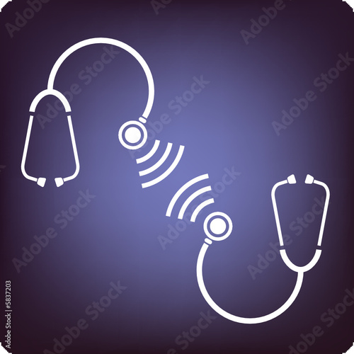 Stethoscope talking