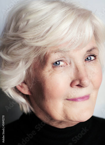 Senior woman portrait  