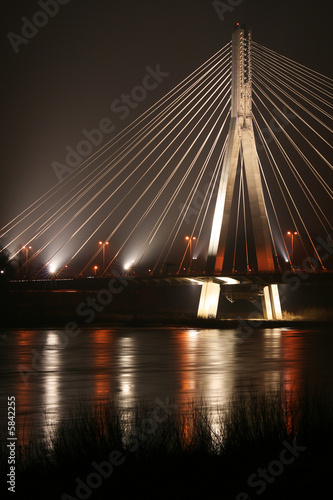 Bridge on vistula in Warsaw #5842255