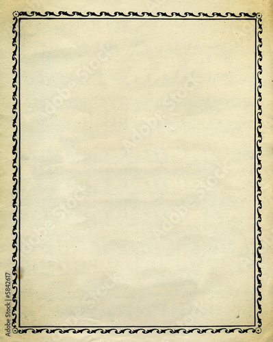 Vintage Decorative border Design