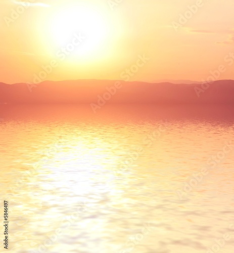 Sunset scene
