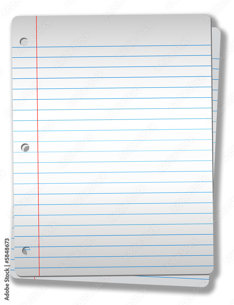 Spotlight Notebook Paper 2 Pages Background Spotlight Notebook Paper 2 Pages Background