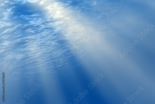 Abstract blue water background