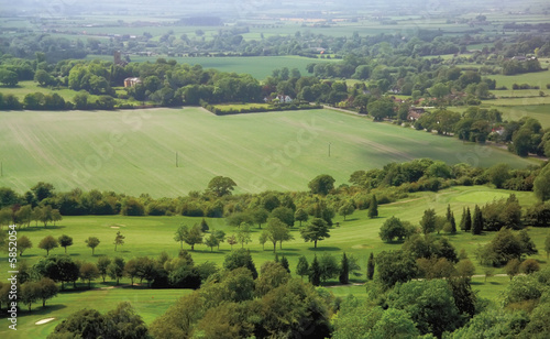 Buckinghamshire Chilterns. The View over the Vale 