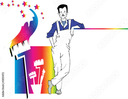 job series - house painter