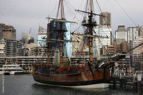 Sydney and the Endeavour