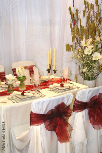 wedding table