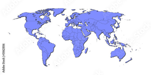 Carte du monde